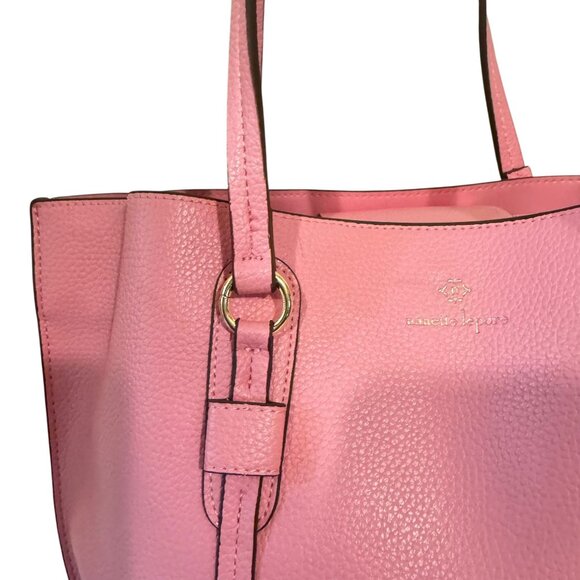 Nanette Lepore Women's Pink Leather Shoulder Bag - Picture 2 of 13